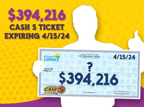 double cash lottery ticket|NC lottery ticket worth $394,000 expires soon; see .